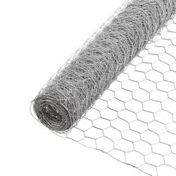YardGard 24 in. H X 25 ft. L Galvanized Steel Fencing 1 in. X 1 in. in.