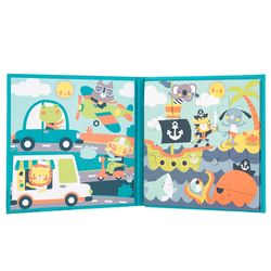 Stephen Joseph Magnetic Puzzle Book Multicolored 40 pc