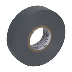Duck 3/4 in. W X 66 ft. L Gray Vinyl Electrical Tape