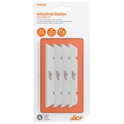Slice 0.69 in. Ceramic Straight Edged Ceramic Industrial Blade 4.75 in. L 4 pk