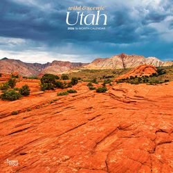 BrownTrout Publishers Wild & Scenic Utah 2026 Calendar