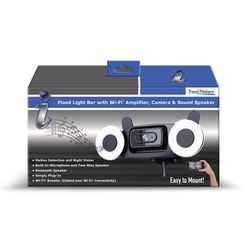 i Trend Makers Plug-in Indoor and Outdoor Spotlight Cam Mount Security Camera