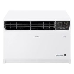 LG Dual Inverter 14000 BTU 115 V WIFI Window Air Conditioner w/Remote 700 sq ft