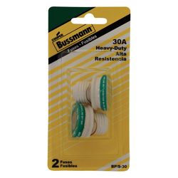 Bussmann 30 amps Type S Plug Fuse 2 pk