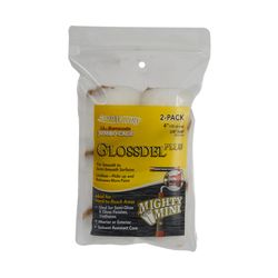 ArroWorthy Glossdel Plus Woven 4 in. W X 3/8 in. Jumbo Paint Roller Cover 2 pk