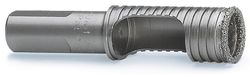 LENOX Diamond 1/2 in. Diamond Grit 1.5 in. L One Piece Hole Saw Arbor Included