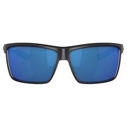 Costa Rinconcito Sunglasses Black Frame Blue Lens Polarized Blue Light Blocking