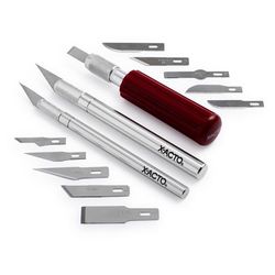 X-Acto Hobby Knife Set Silver 13 pc