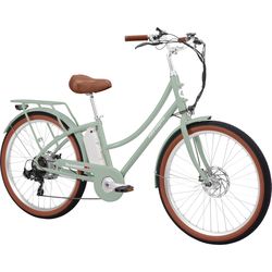 Retrospec Beaumont Rev 3 Unisex Electric City Bicycle Mint