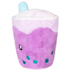 Squishable Snugglemi Snackers Bubble Tea Plush Toy Multicolored