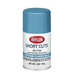 Krylon Short Cuts Gloss Bonnet Blue Spray Paint 3 oz