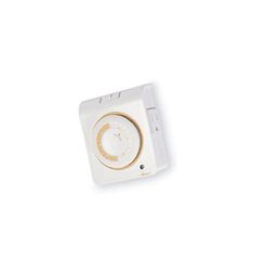 Woods Indoor Mechanical Timer 125 V White