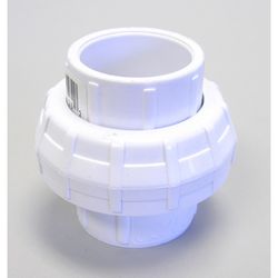 Campbell Schedule 40 1-1/4 in. Slip X 1-1/4 in. D Slip PVC Union 5 pk