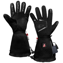 ActionHeat Men's Heated Featherweight Gloves Black M 1 pk