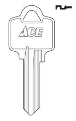 HILLMAN AR-1 House Key Blank Single For Arrow Locks Brown