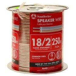 Southwire 250 ft. L Speaker Wire AWG