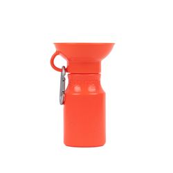 Springer Orange Mini Plastic Pet Travel Bottle For Dogs
