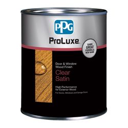 ProLuxe Door & Window Transparent Natural Solvent-Based Wood Finish 1 qt