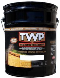 TWP 1500 Series Flat/Matte Redwood Semi-Transparent Oil-Based Wood Preservative 5 gal