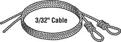 Prime-Line 104 in. L 75 lb Torsion Spring Cable