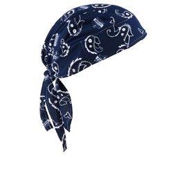 Ergodyne Chill-Its Western Dew Rag Navy One Size Fits Most
