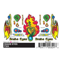 PineCar Stick On Decals Multicolored