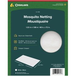 Coghlan's White Mosquito Net 48 in. W X 72 in. L 1 pc