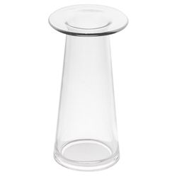 Karma 7 in. H X 3.5 in. L Clear Glass Alana Vase