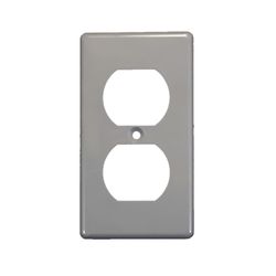 Cantex EZ Box Rectangle Thermoplastic 1 gang 4.29 in. H X 2.36 in. W Duplex Box Cover
