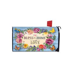 Briarwood Lane Multicolored Vinyl 19 in. H Mailbox Cover