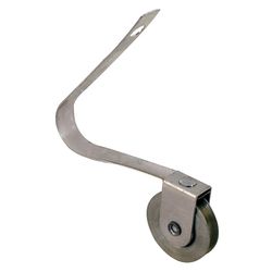 Prime-Line 1 in. D X 0.25 in. L Steel Spring Tension Roller Assembly 2 pk