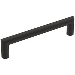 Amerock Contemporary Bar Cabinet Pull 5-1/16 in. Matte Black Black 1 pk