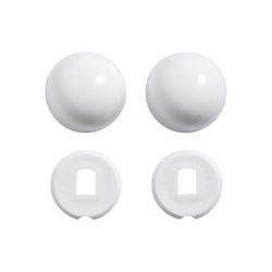 Kohler Toilet Bolt Caps White Plastic