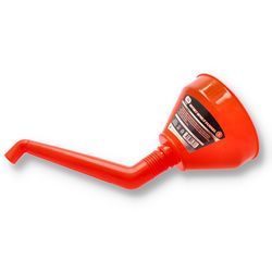 JMK Illinois Industrial Tool Orange Plastic Funnel