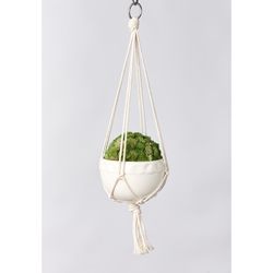 Primitive Planters Natural Cotton 18 in. H Plant Hanger 1 pk