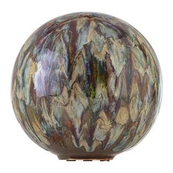 Alpine Assorted Stone 10 in. H Gazing Ball