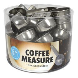 R&M International Corp Silver Stainless Steel Coffee Measure