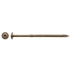 Big Timber No. 15 Ga. X 6 in. L Star Round Head Coarse Construction Screws