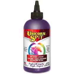 Unicorn Spit Flat Purple Gel Stain and Glaze 8 oz