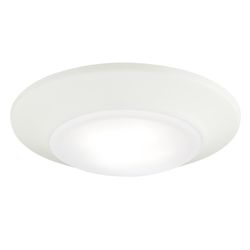 Westinghouse 1 in. H X 6 in. W X 6 in. L White Ceiling Light