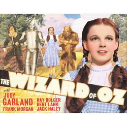 Desperate Enterprises 16 in. L Multicolored Tin Wizard of Oz Wall Decor Sign
