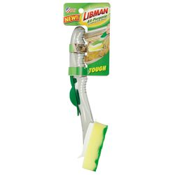 Libman 3 in. W 11 in. Plastic Handle Dish Scrubbing Wand
