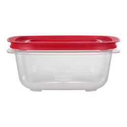 Rubbermaid Easy Store 7.81 cups Clear Food Container and Lid 1 pk