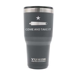 Yukon Outfitters 30 fl. oz. Come And Take It - Charcoal BPA Free Double Wall Tumbler