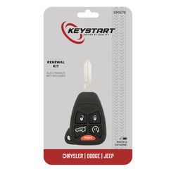 KeyStart CP017 Renewal KitAdvanced Remote Automotive Replacement Key For Chrysler Dodge Jeep
