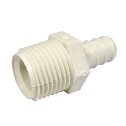 JMF Company 1/2 in. PEX X 1/2 in. D MIPT Plastic Adapter
