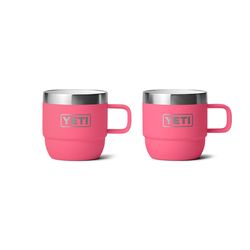 YETI Rambler 6 oz Tropical Pink BPA Free Insulated Tumbler Set