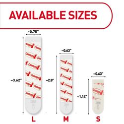 3M Command Assorted Foam Strips 16 pk