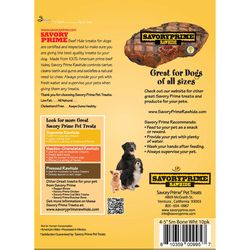 Savory Prime American Supreme Small Adult Knotted Bone Beef Rawhide 4-5 in. L 10 pk