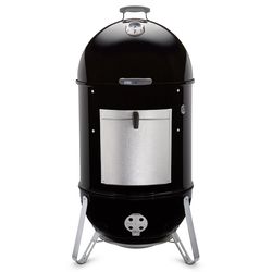 Weber 22 in. Smokey Mountain Charcoal/Wood Bullet Smoker Black